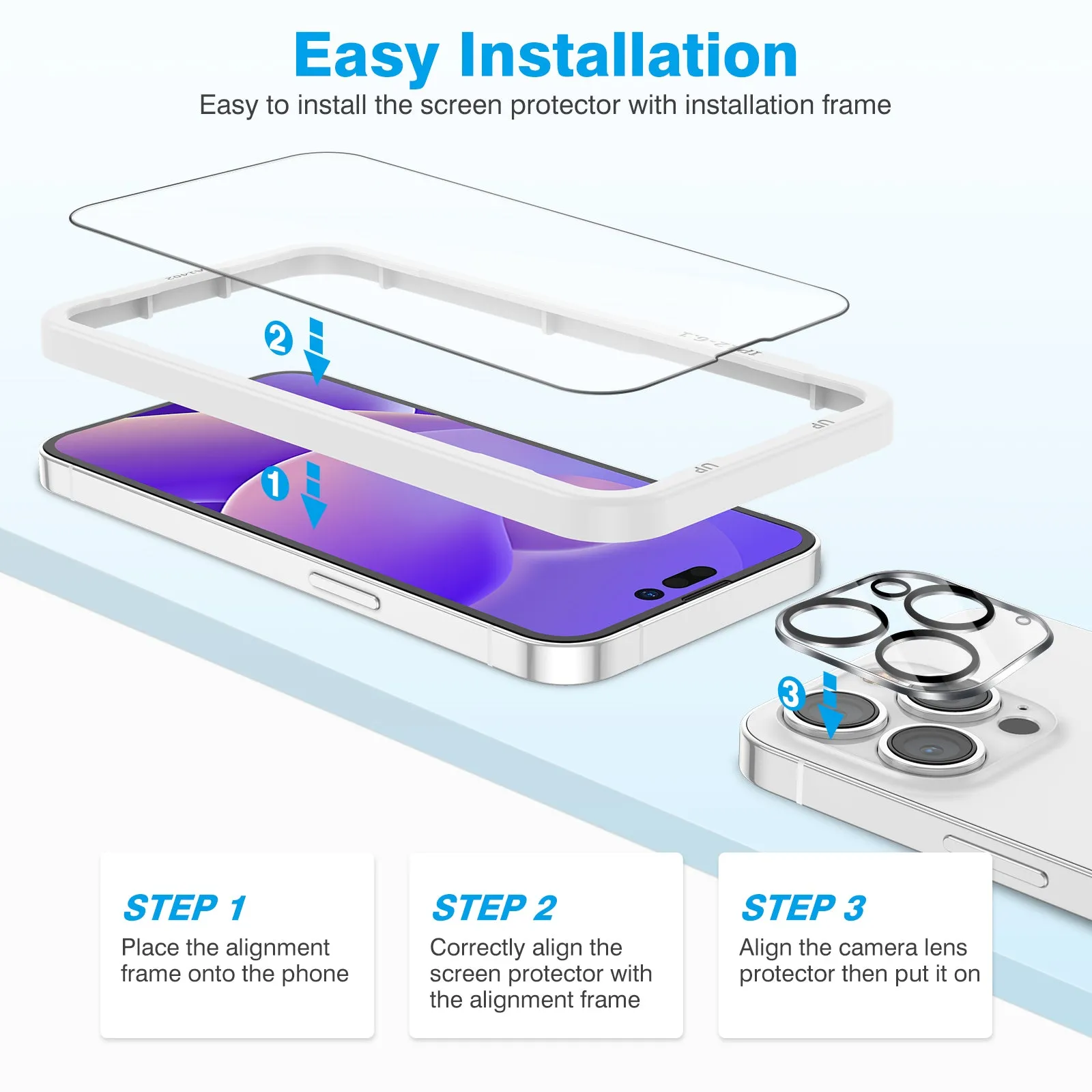 [3 pcs] Rugged & Robust A013-iPhone 14 Pro Max