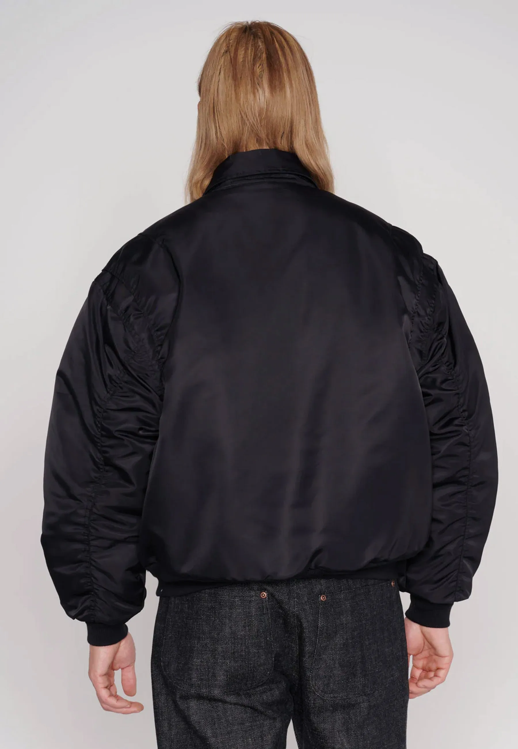 3D Flight Jacket - Black