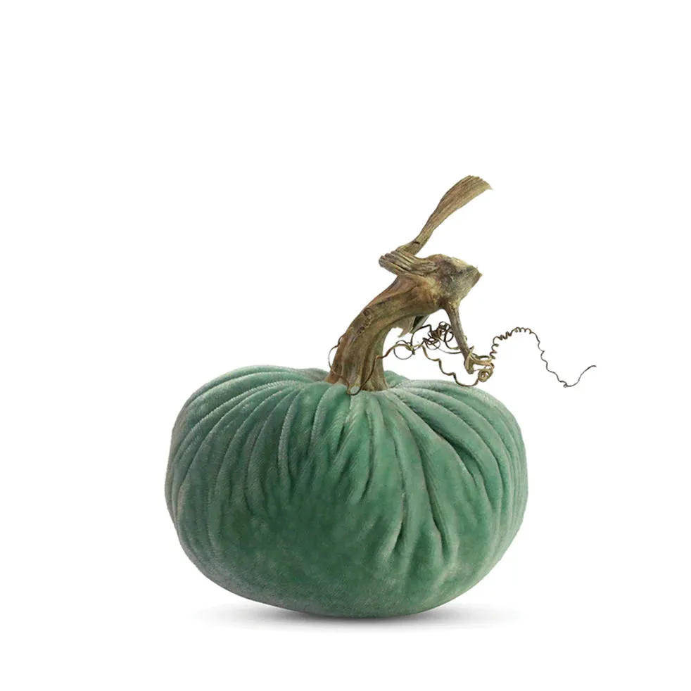 8" Velvet Pumpkin