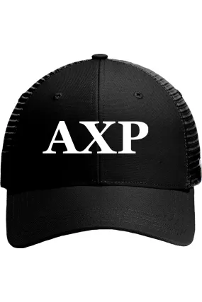 Alpha Chi Rho - Carhartt Rugged Professional Series Cap - White Embroidered Letters