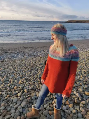 Annie Glue Yoke Jumper in Funky Fair Isle