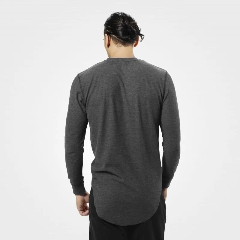 Better Bodies Harlem Thermal L-S - Graphite Melange