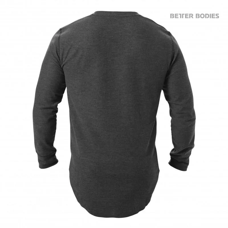 Better Bodies Harlem Thermal L-S - Graphite Melange