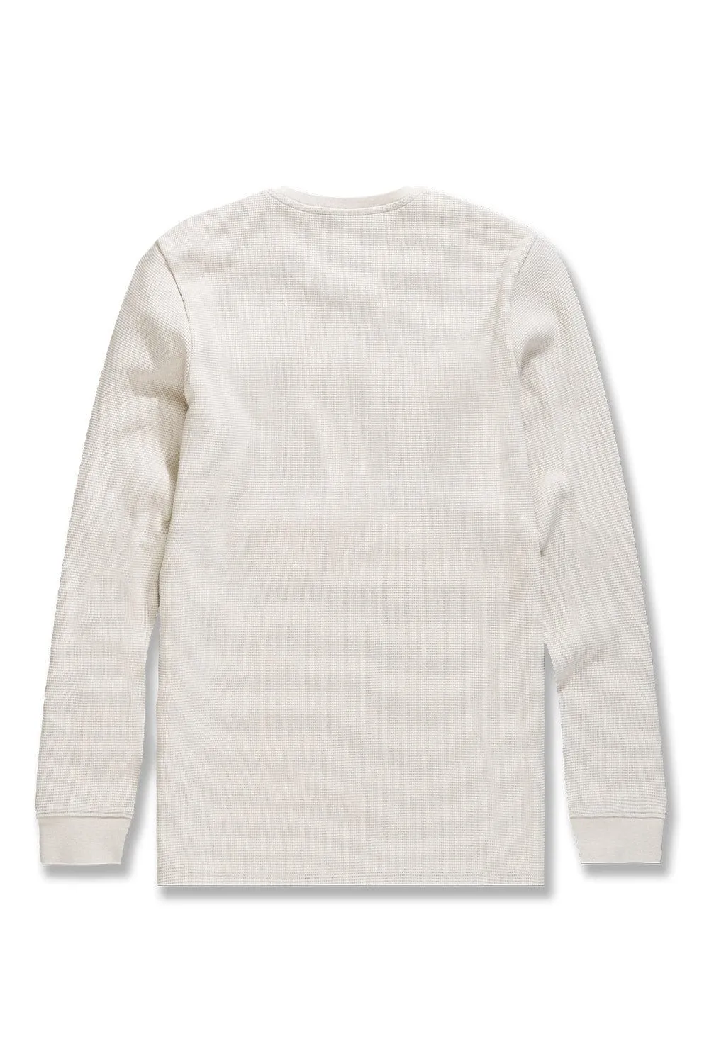 Big Men's Heavyweight L/S Thermal Shirt (Cream)