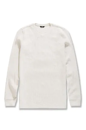 Big Men's Heavyweight L/S Thermal Shirt (Cream)