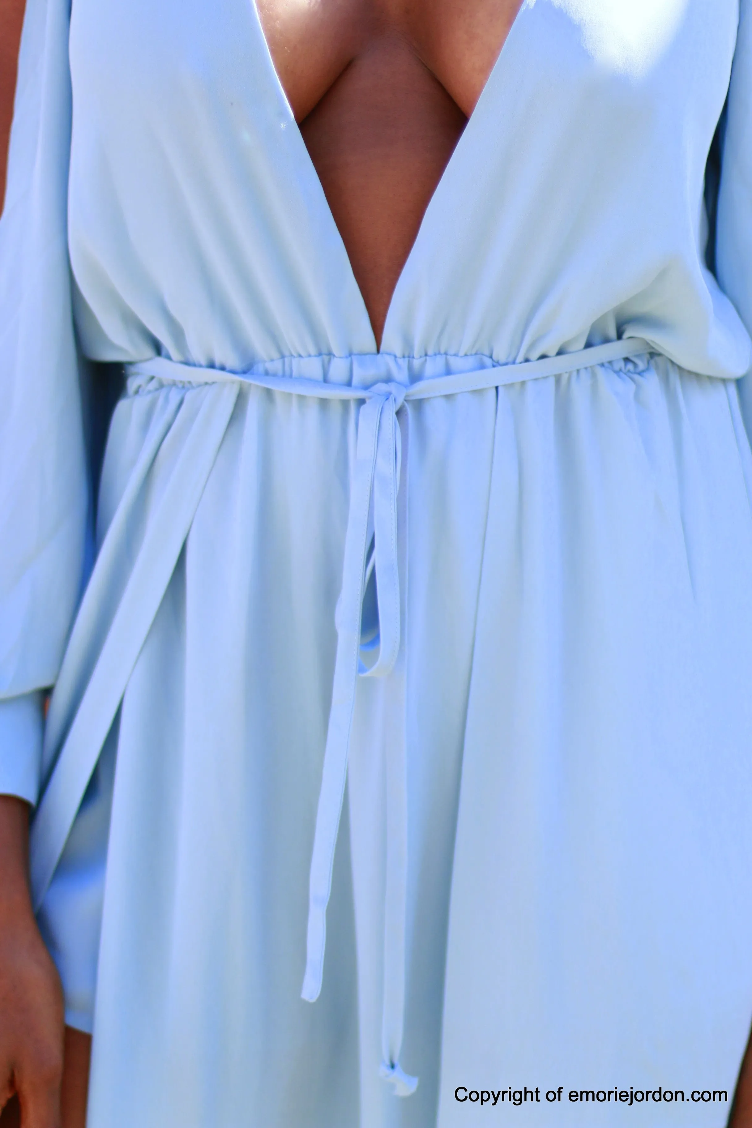 Billie Blues Romper Dress