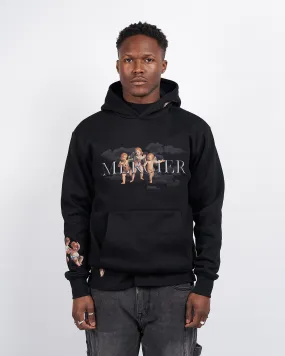 Black Angelo Relaxed Hoodie