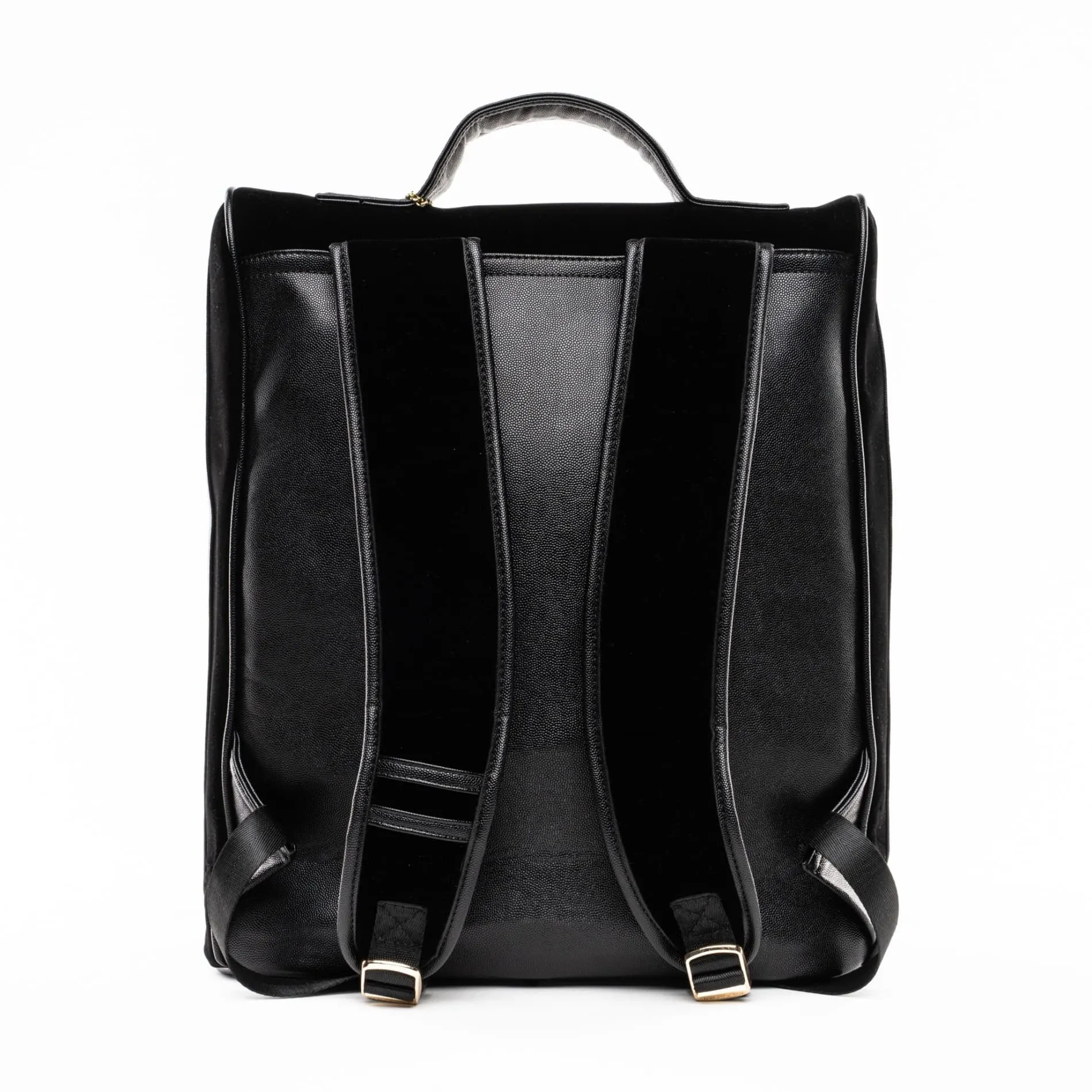 Black Velvet Backpack