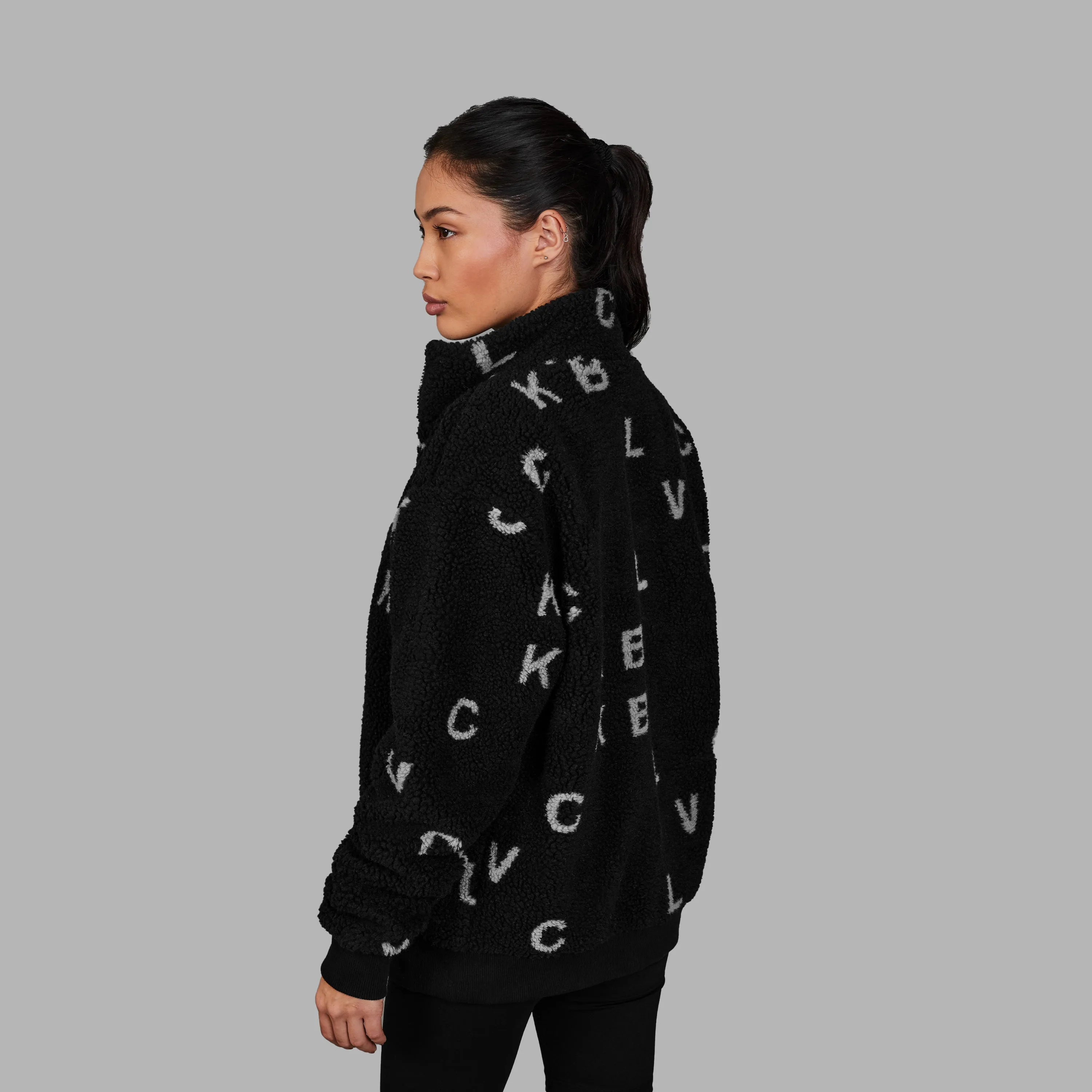 Blvck 'Monogram' Fleece Jacket