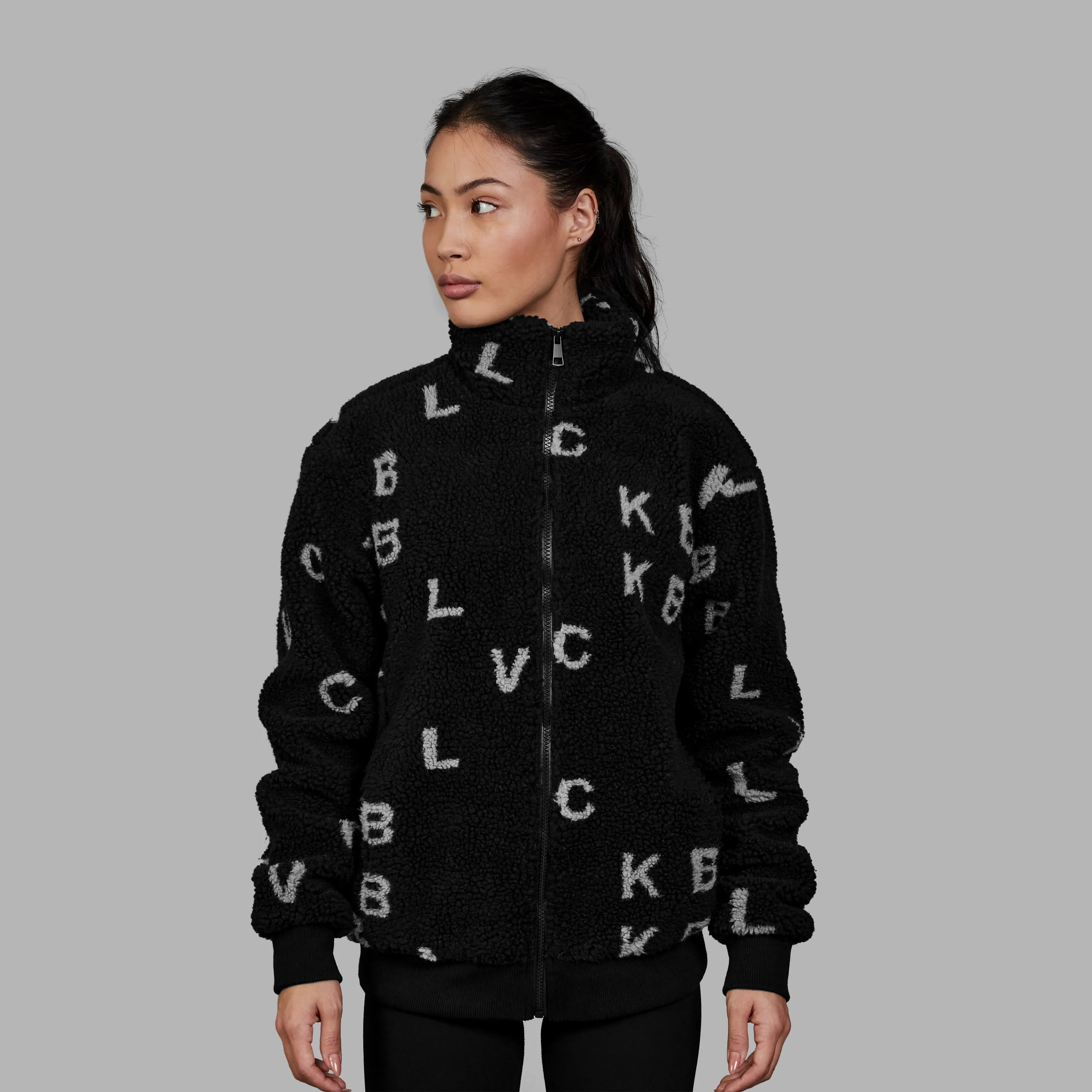 Blvck 'Monogram' Fleece Jacket