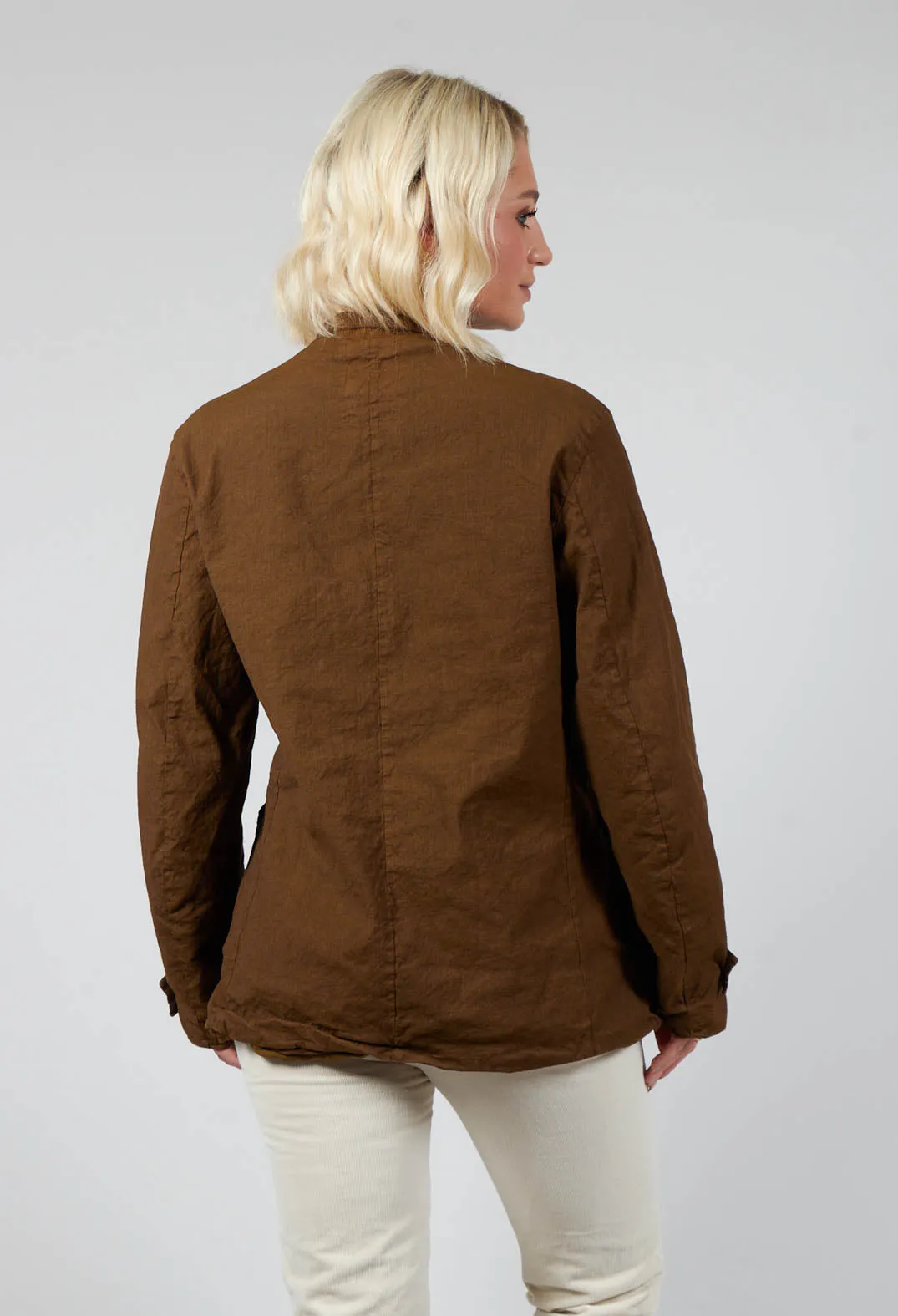 Boxy Jacket in Oliva