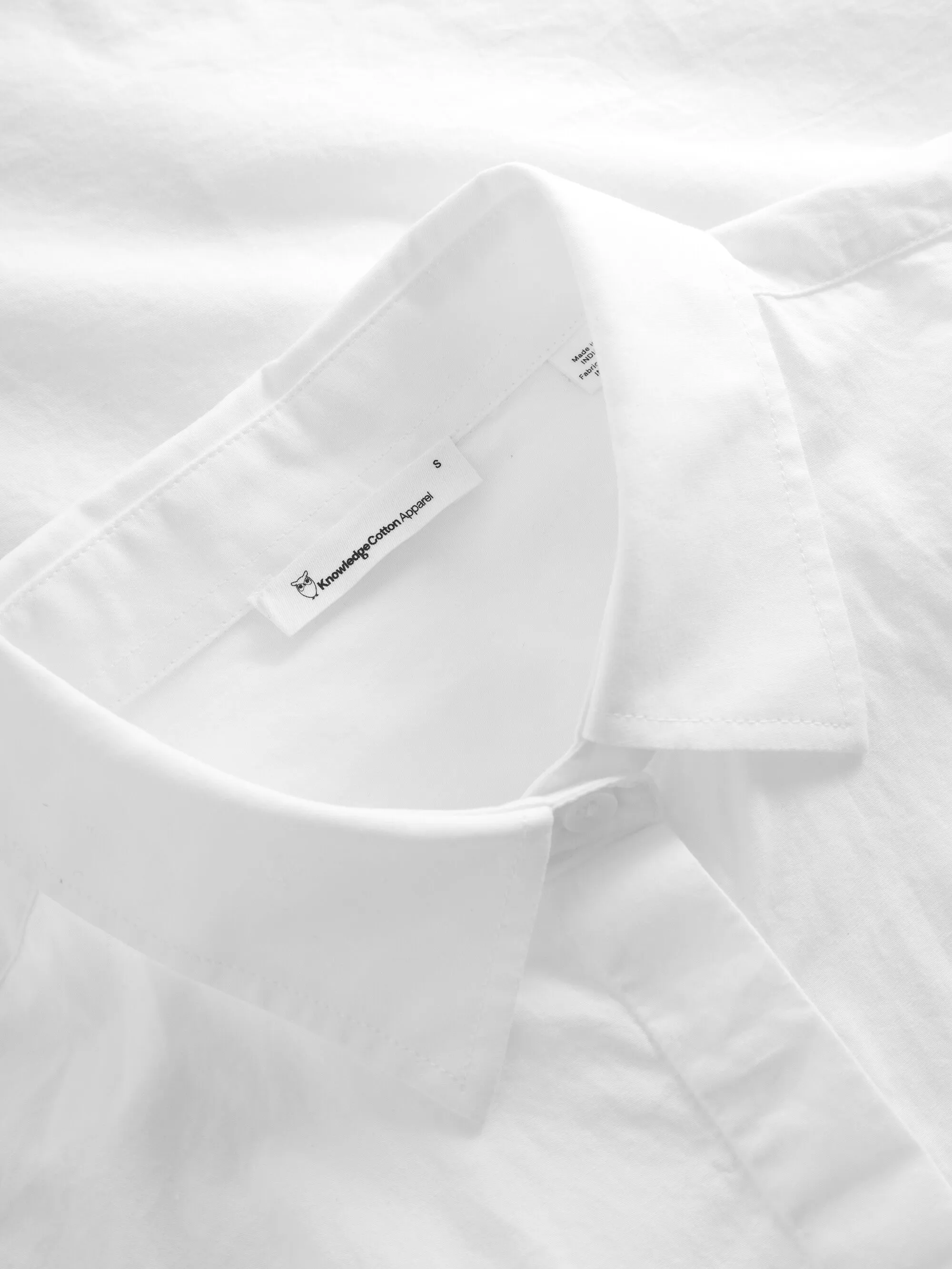 Boxy poplin Shirt - Bright White