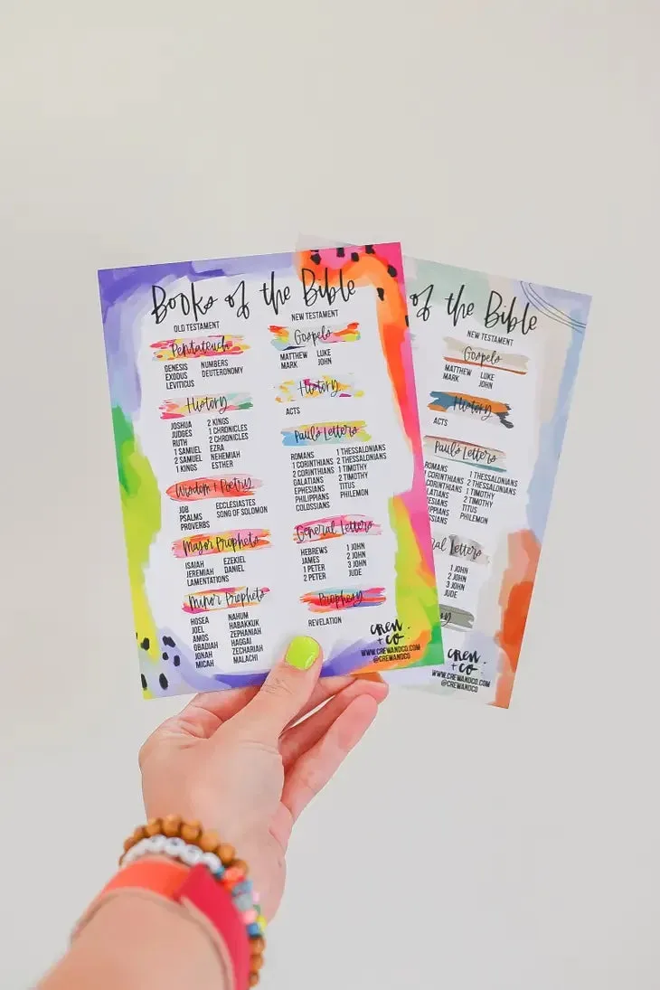 Bright   Colorful Bible Tabs