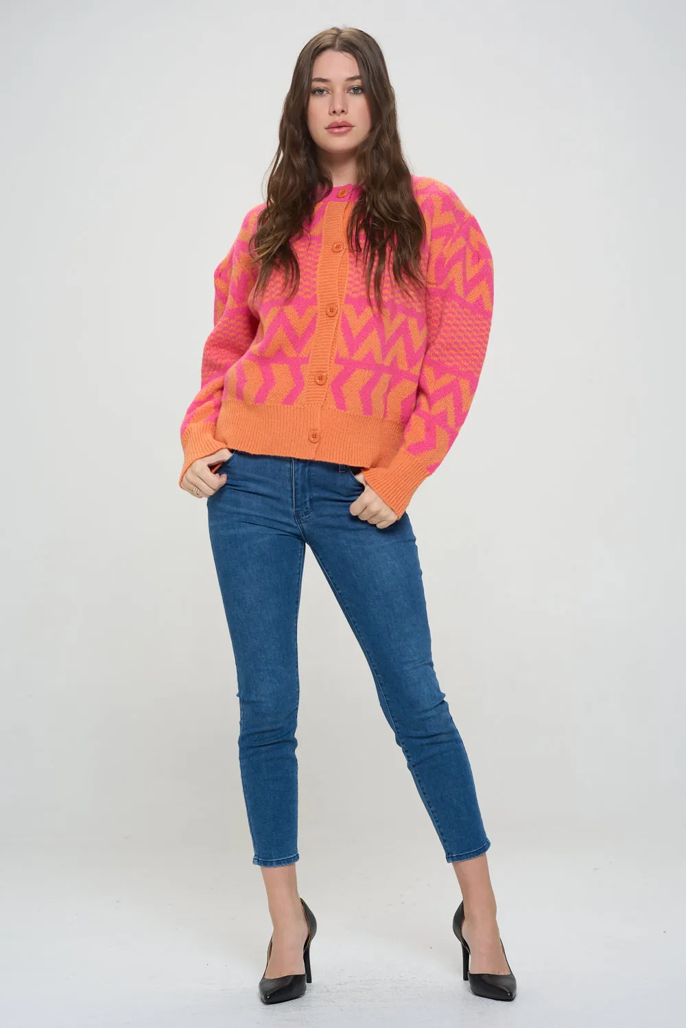 Bright Vista Knit Cardigan