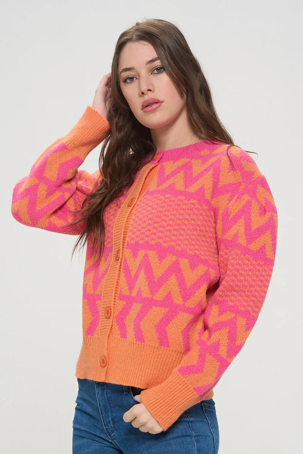 Bright Vista Knit Cardigan