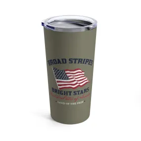 Broad Stripes Bright Stars Tumbler 20oz