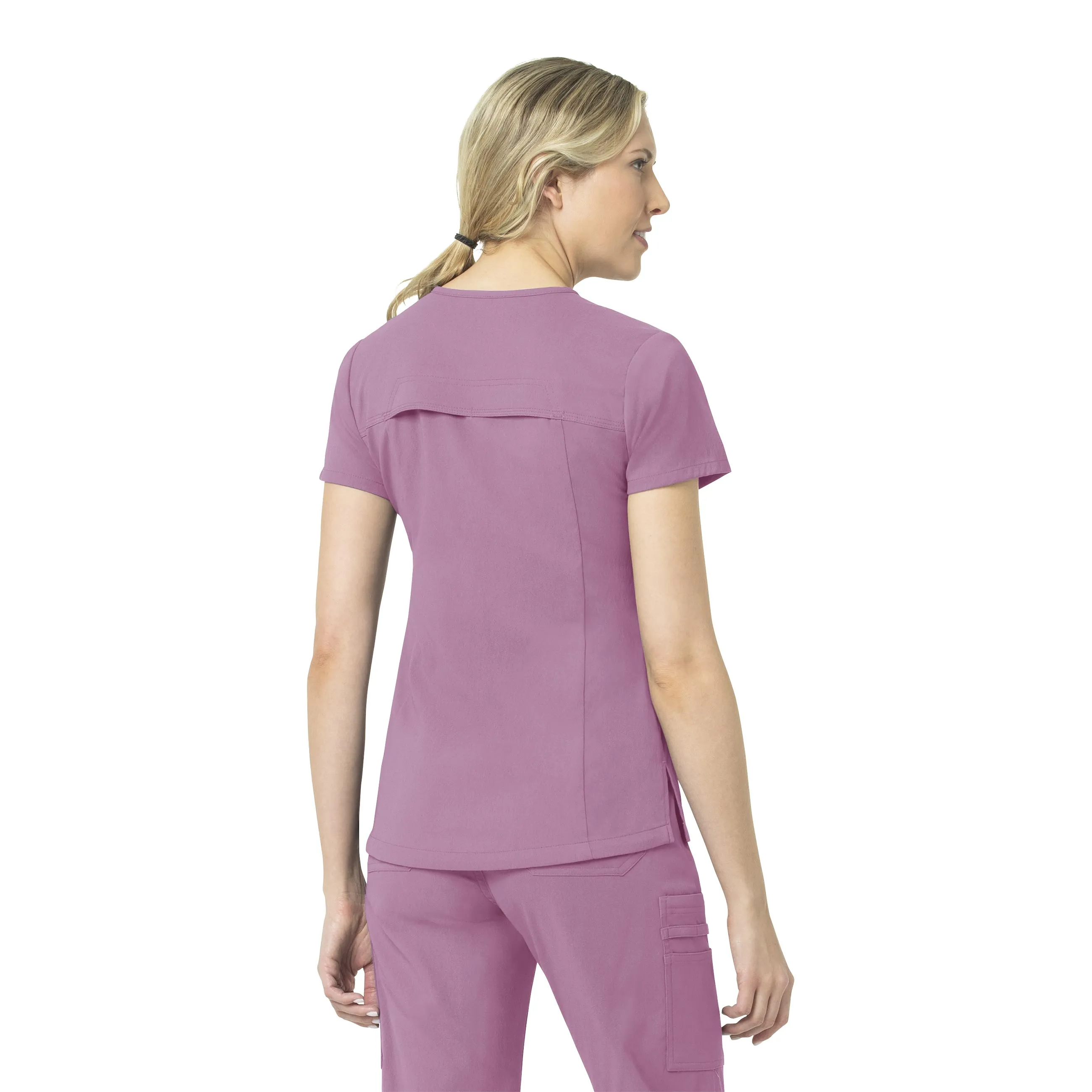 Carhartt Rugged Flex Peak Women's Tuck-In Scrub Top - Thistle