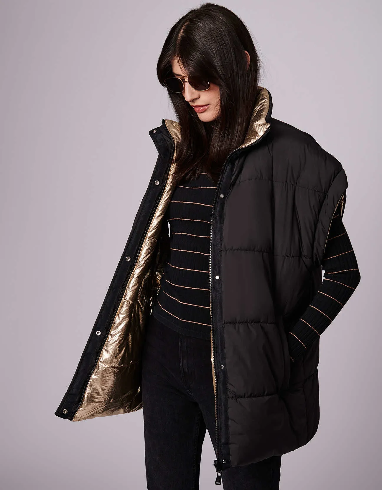 Chalet Chic Reversible Puffer Vest