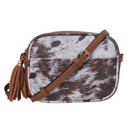 Chic Cow Chic Faux Leather NGIL Crossbody Bag