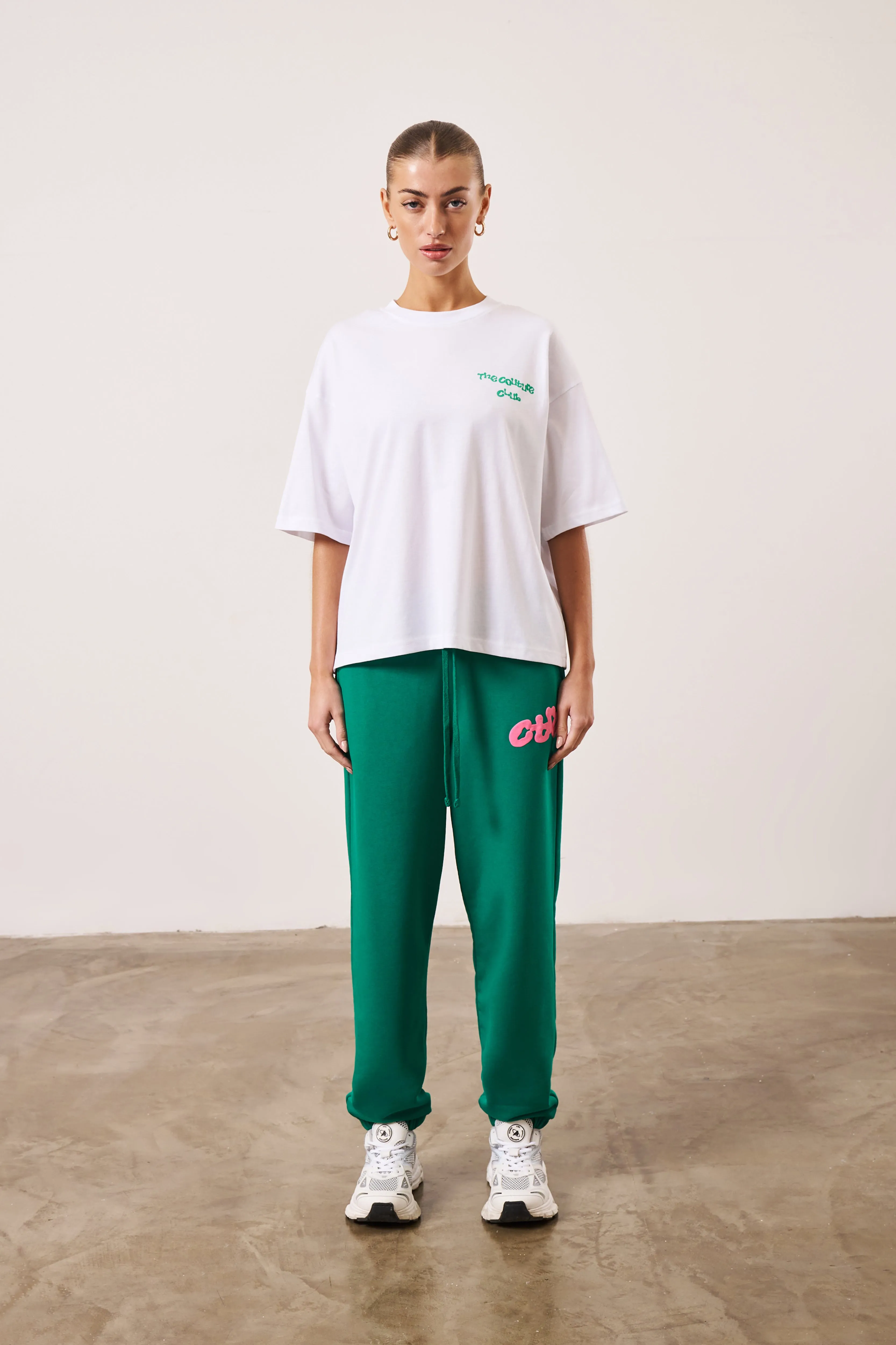 CTRE BUBBLE RELAXED JOGGERS - GREEN