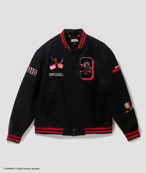 Premium Deadpool-Themed Unisex Varsity Jacket