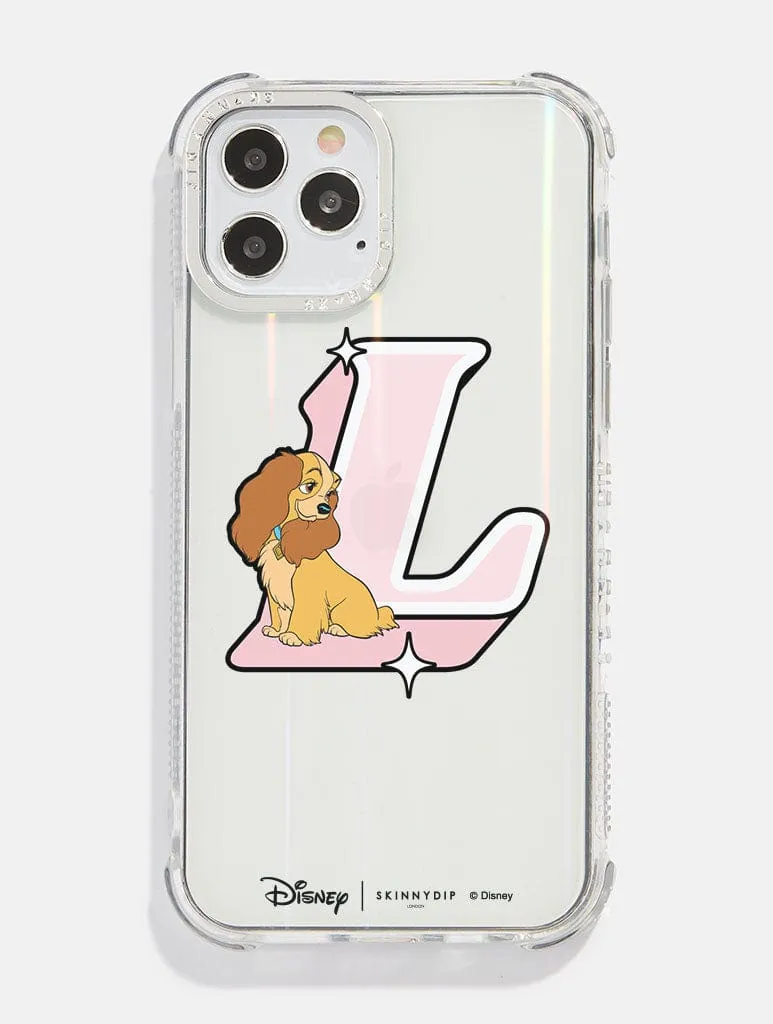 Disney Alphabet Collection Funky 'L' Shock iPhone Case