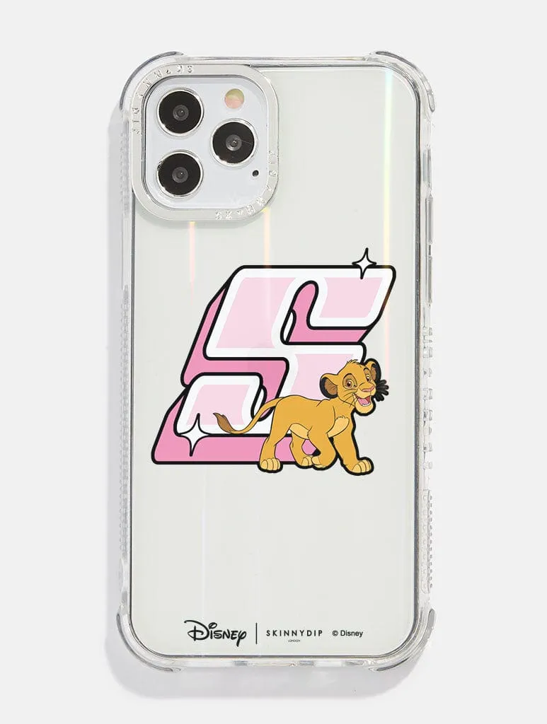 Disney Alphabet Collection Funky 'S' Shock iPhone Case