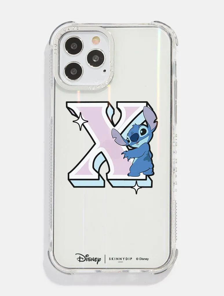 Disney Alphabet Collection Funky 'X' Shock iPhone Case