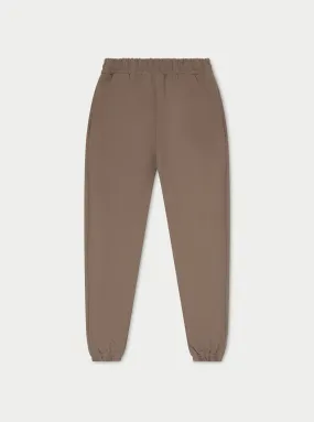 EMBLEM RELAXED JOGGERS - BROWN