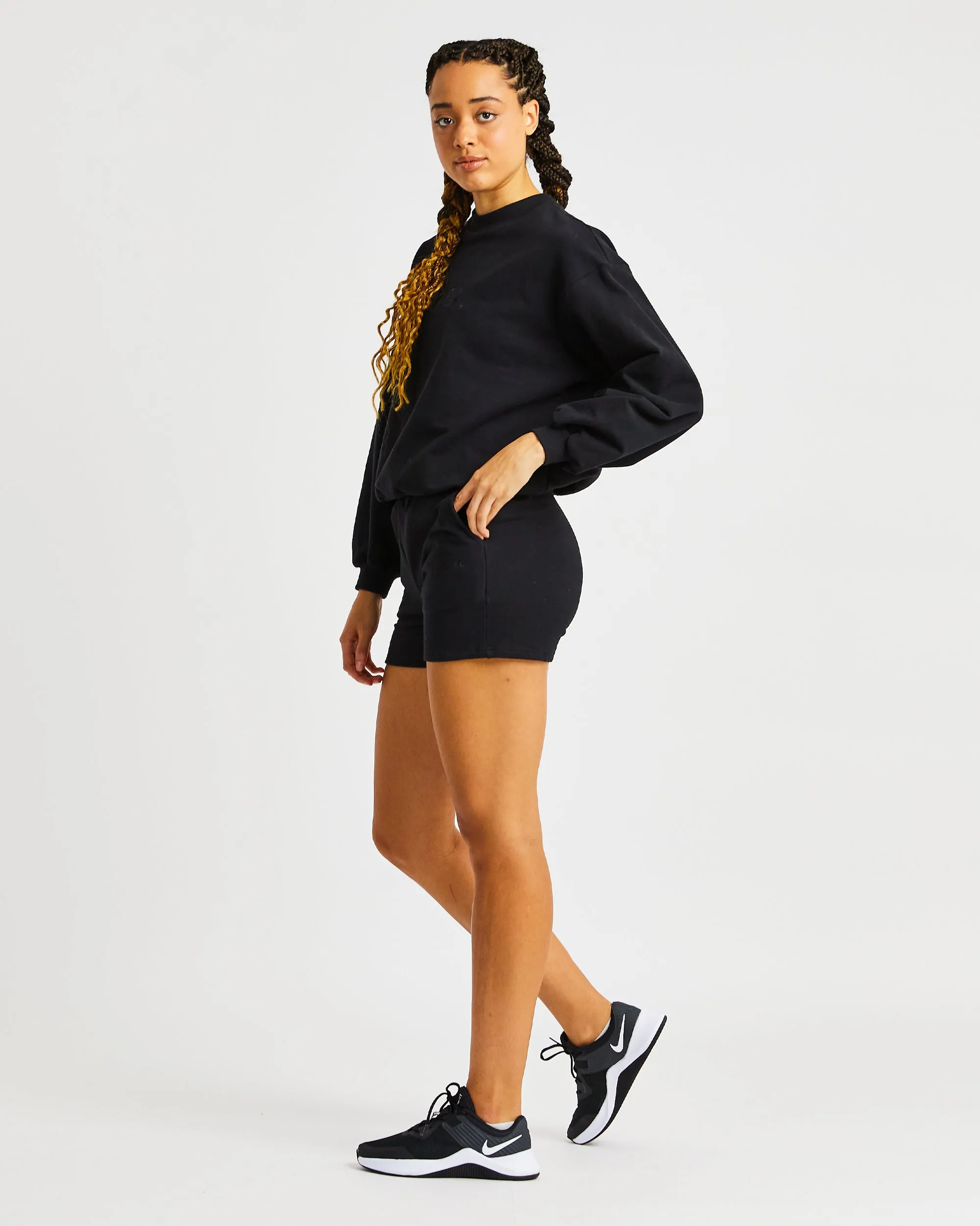 Everyday Relaxed Shorts - Black