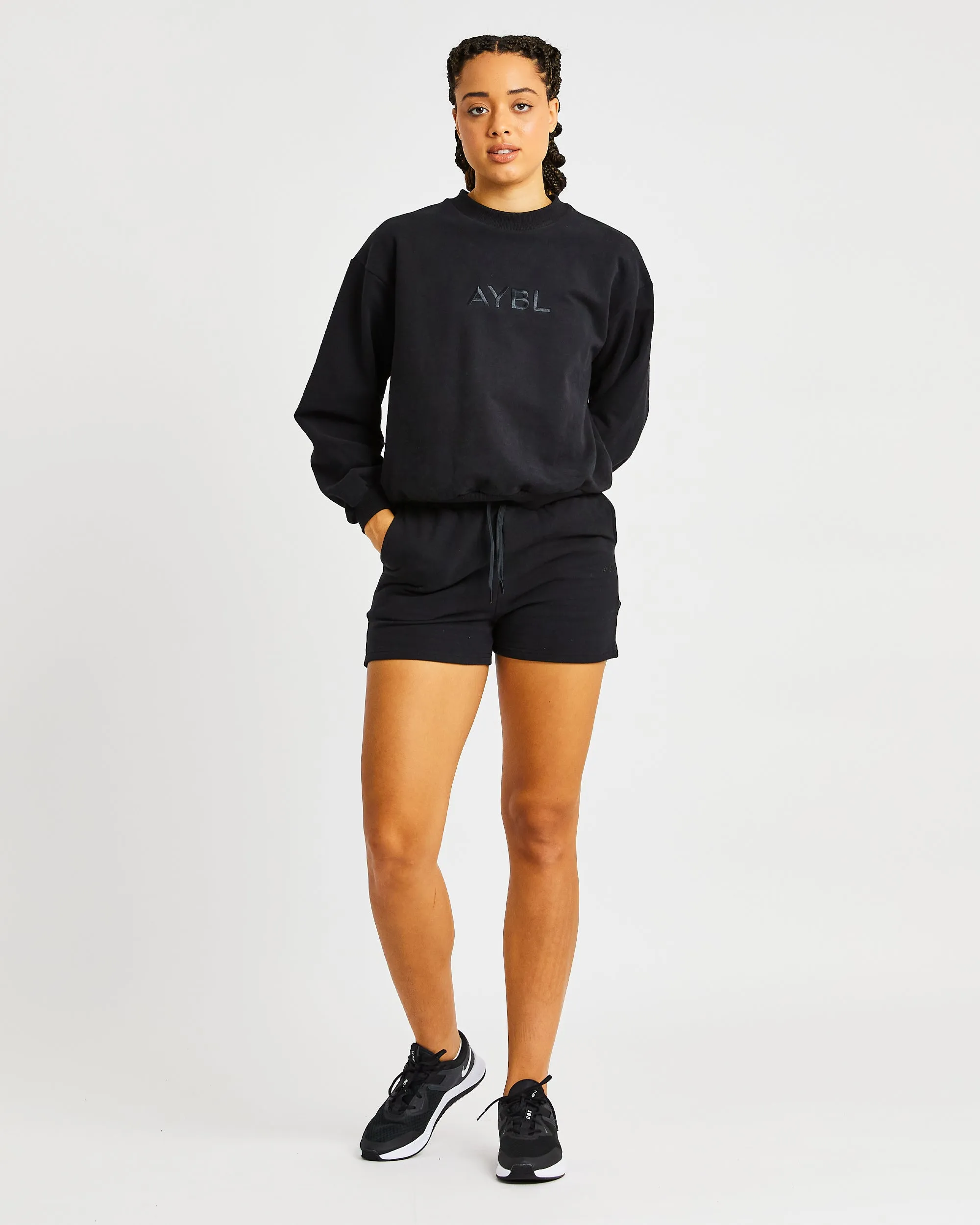 Everyday Relaxed Shorts - Black