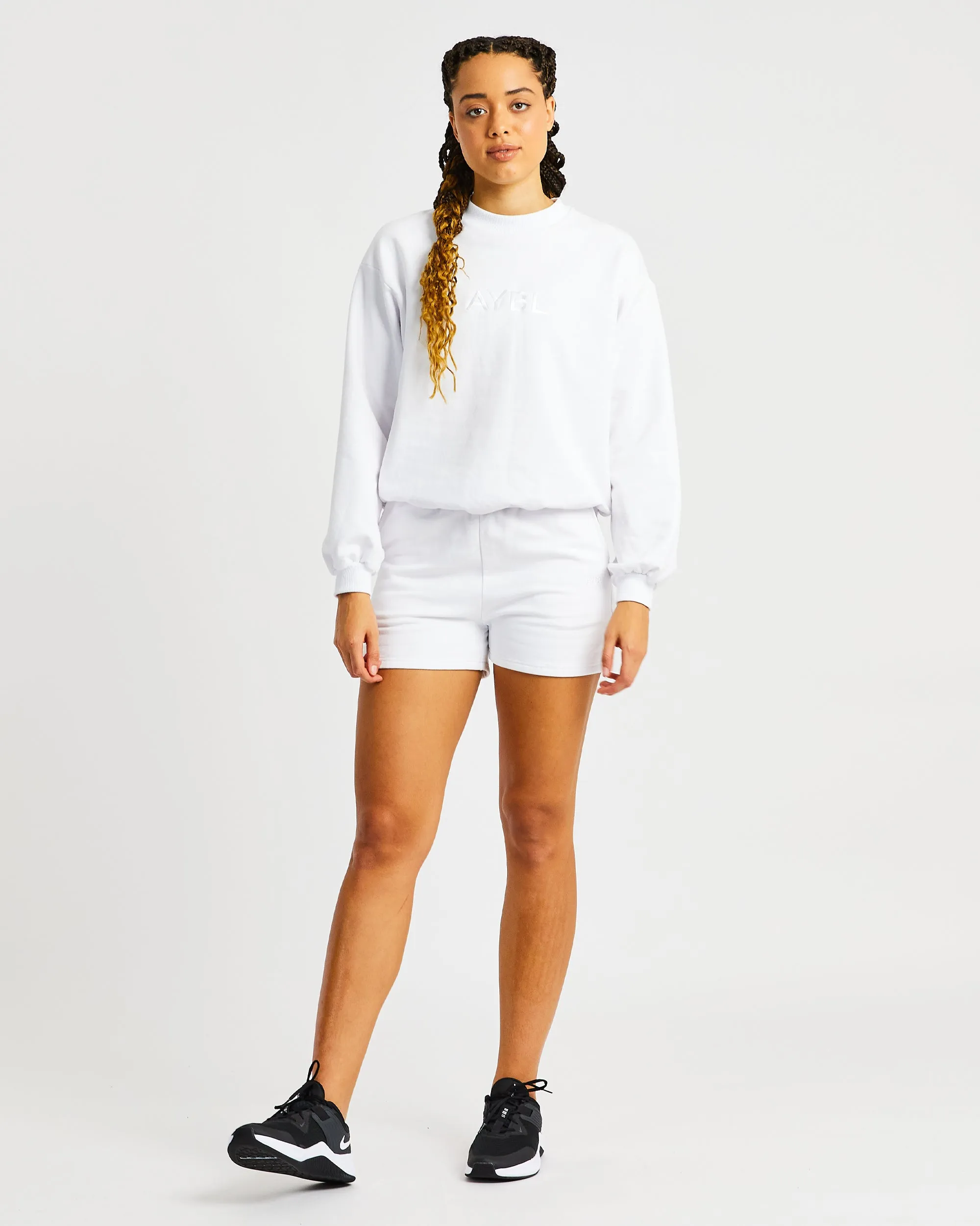 Everyday Relaxed Shorts - White