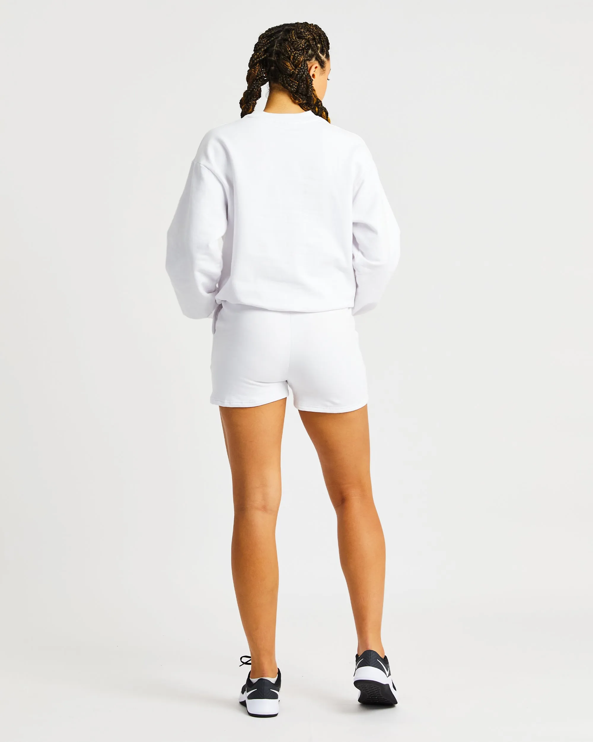 Everyday Relaxed Shorts - White