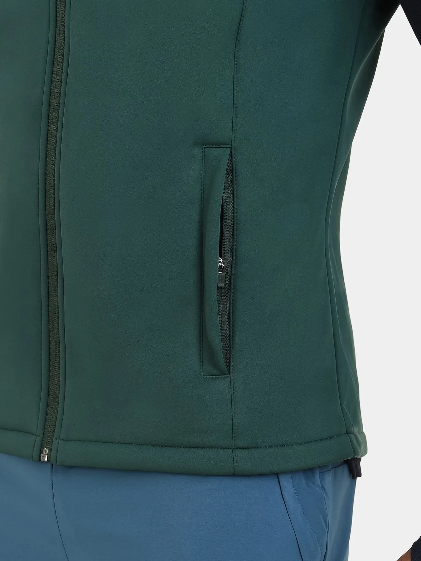 Flyweight Thermal Gilet For Men With Brushed Inner Fabric, Side & Internal Zip Pockets & Adjustable Toggles