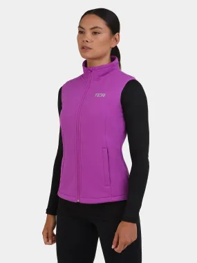 Flyweight Thermal Gilet For Women With Brushed Inner Fabric, Side & Internal Zip Pockets & Adjustable Toggles