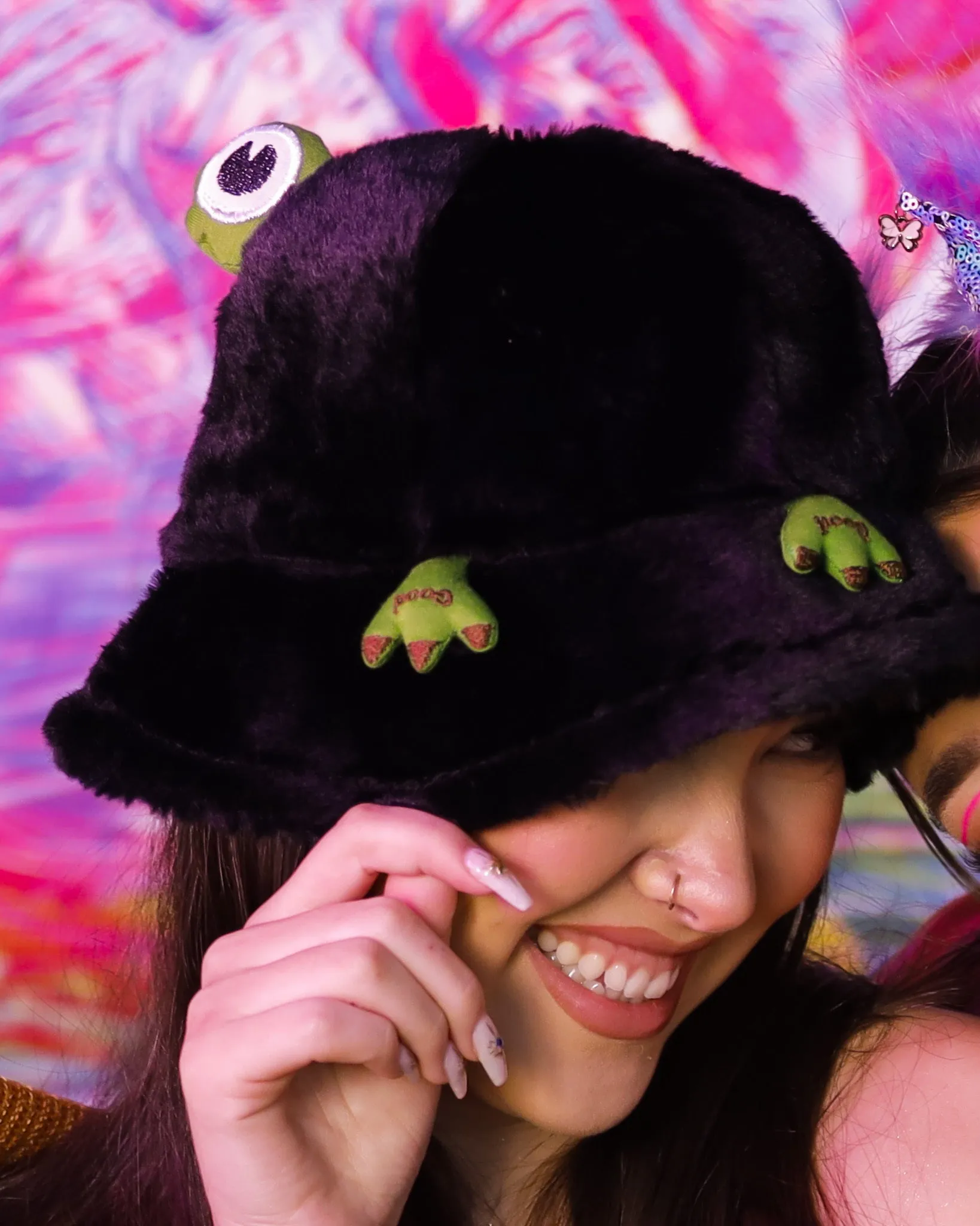 Funky Frog Bucket Hat