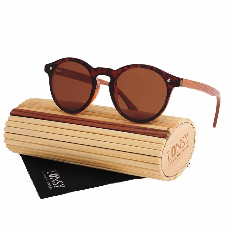 Funky Handmade Bamboo Multi-Colour Sunglasses for Women