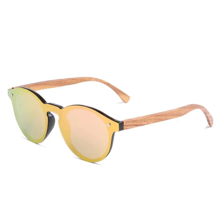 Funky Handmade Bamboo Multi-Colour Sunglasses for Women