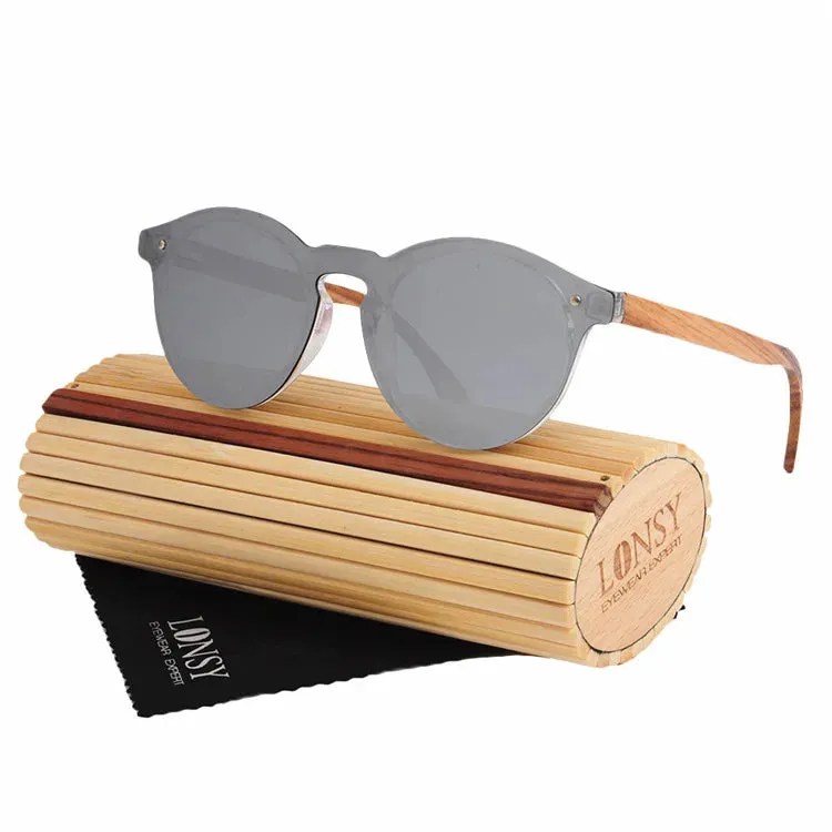 Funky Handmade Bamboo Multi-Colour Sunglasses for Women