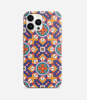 Funky Retro Mandala Print Case