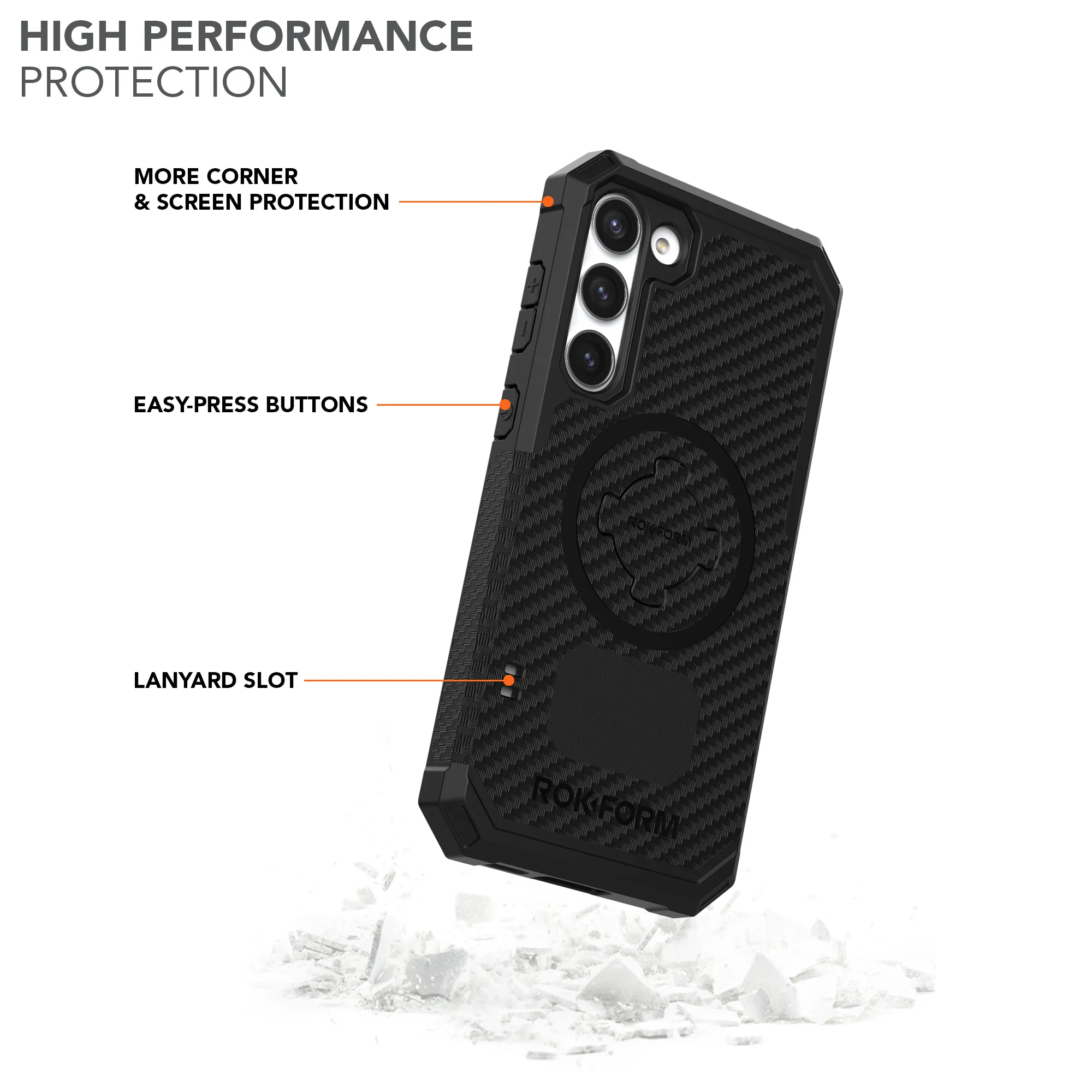 Galaxy S23  Magnetic Rugged Case