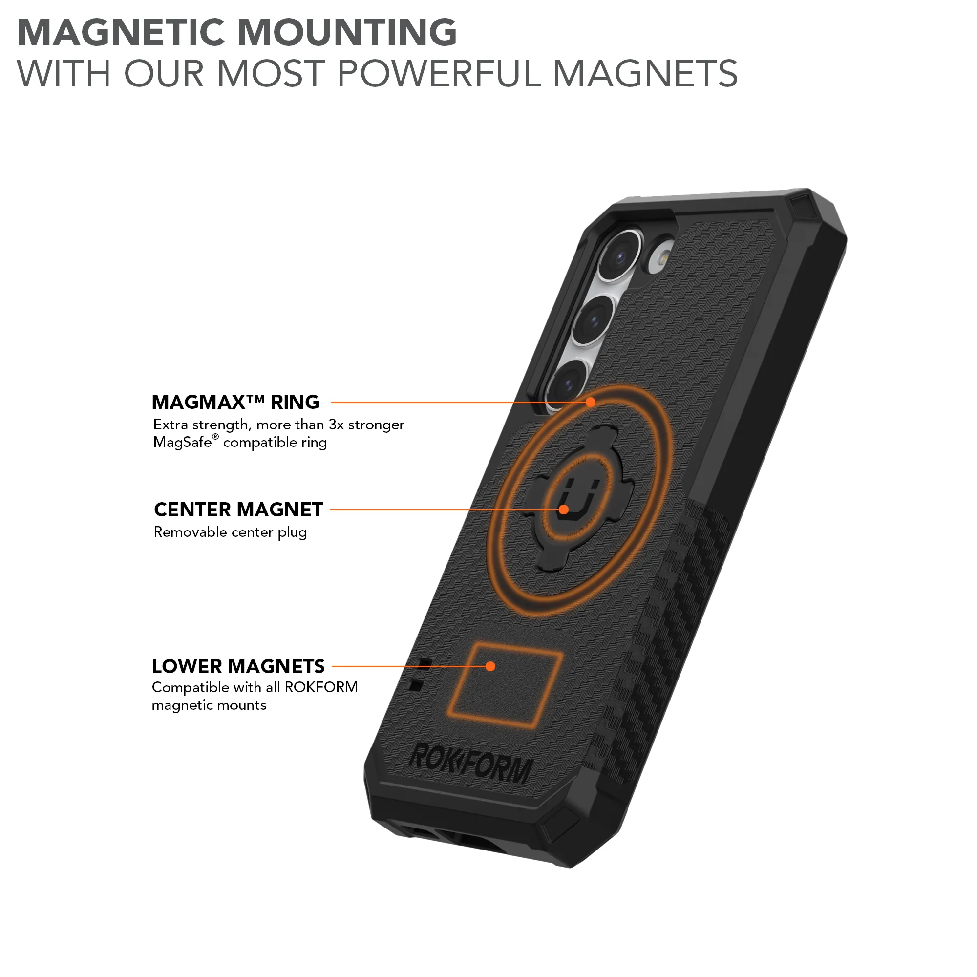 Galaxy S23 Magnetic Rugged Case