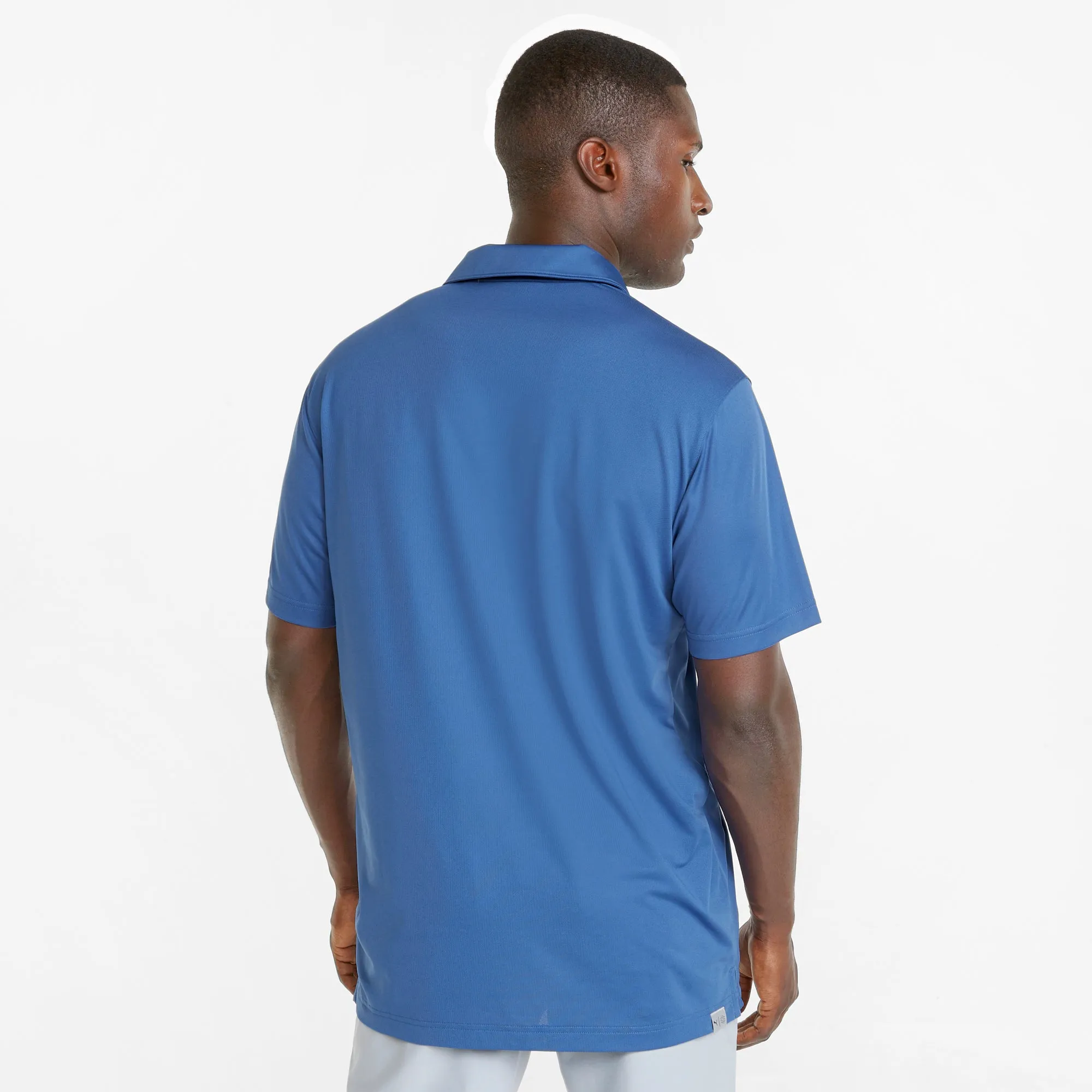 Gamer Golf Polo | Bright Cobalt