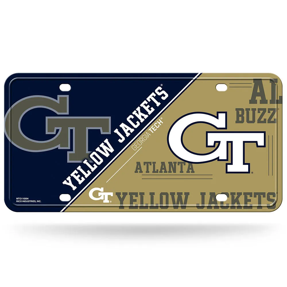 Georgia Tech Yellow Jackets License Plate