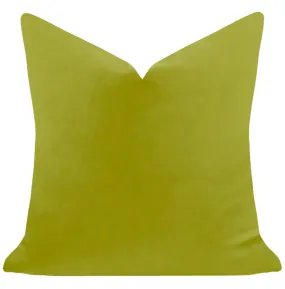 Green Velvet Pillow