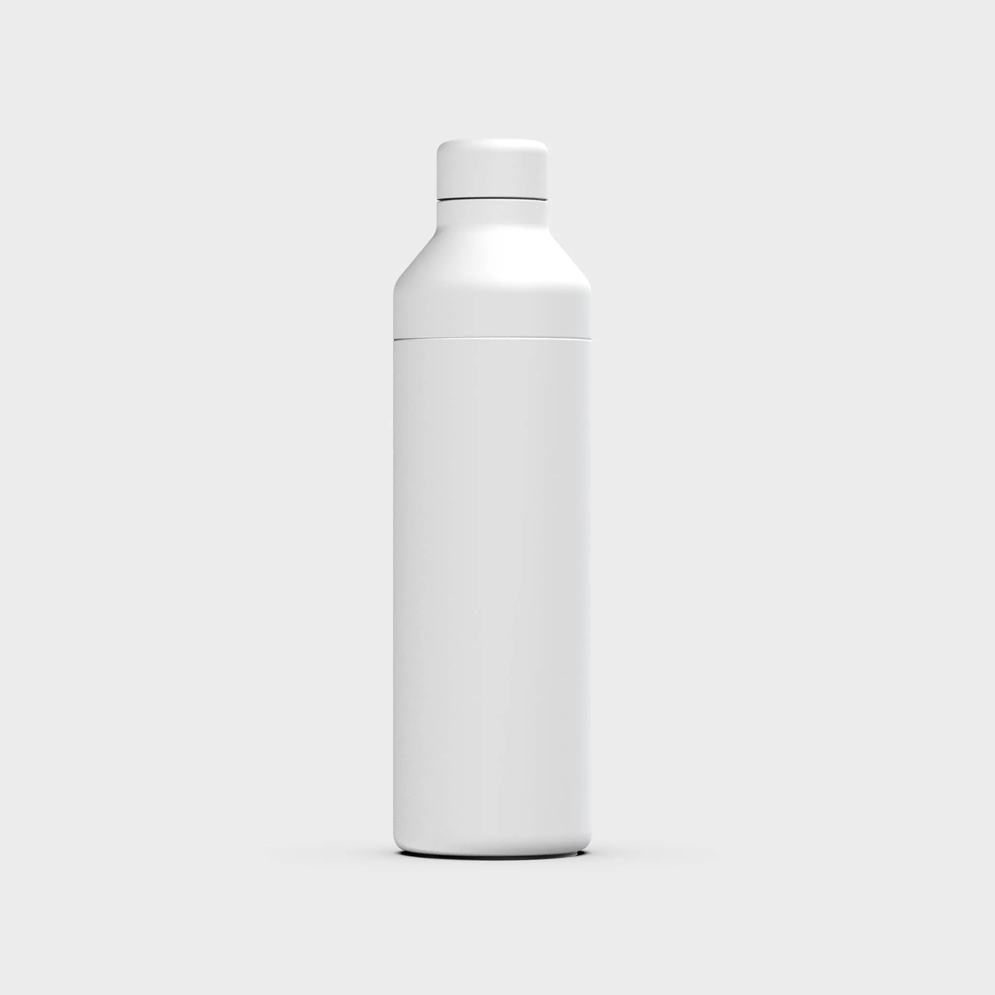 Hybrid Thermal Bottle Lid - Recycled Stainless Steel, White