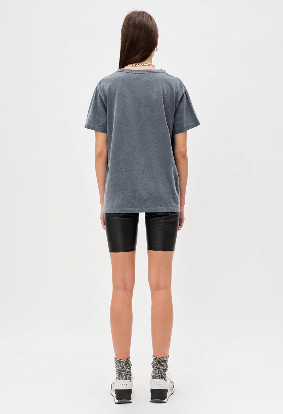 Jersey Relaxed Tee / Steel