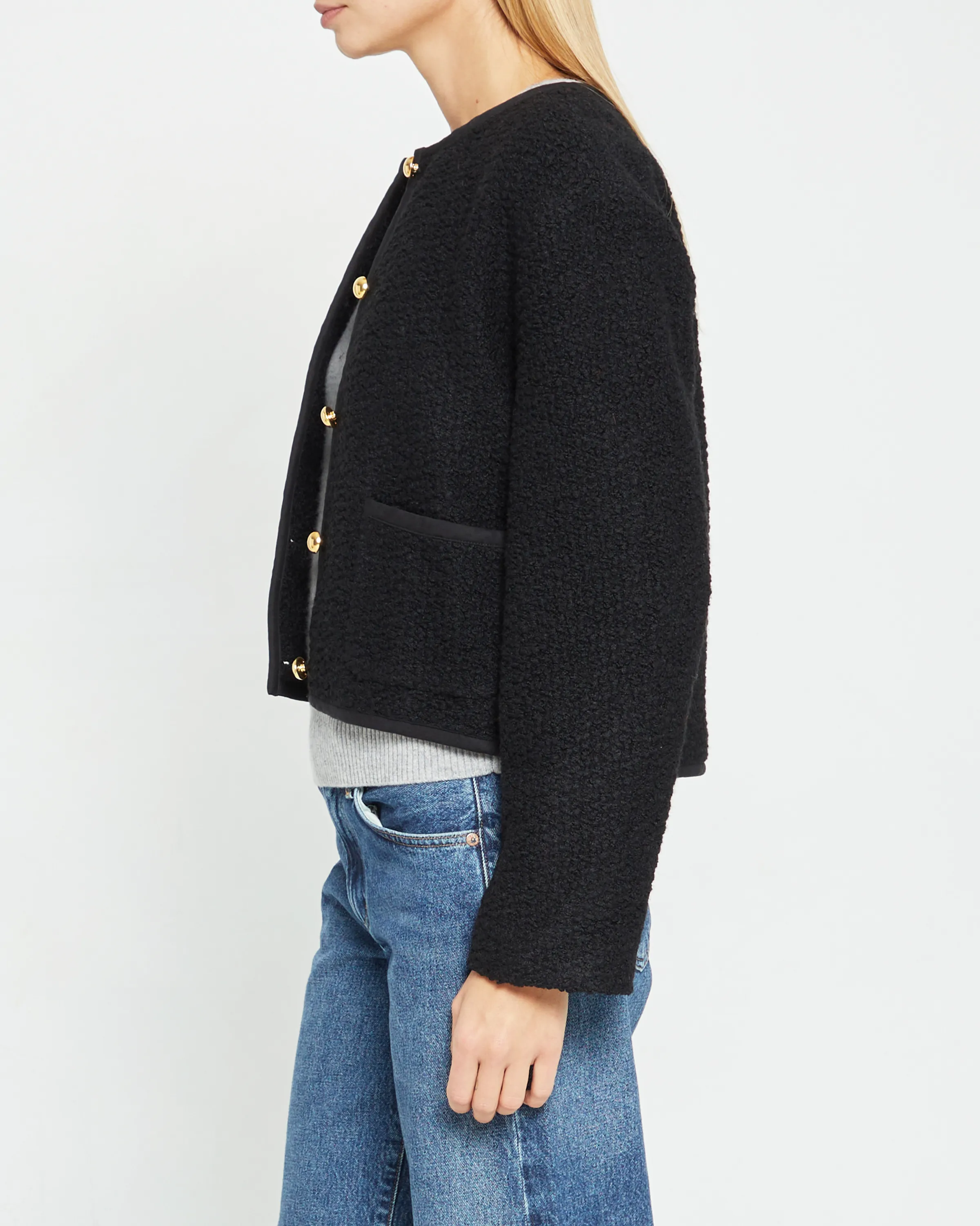 Joe Relaxed-fit Cropped Jacket