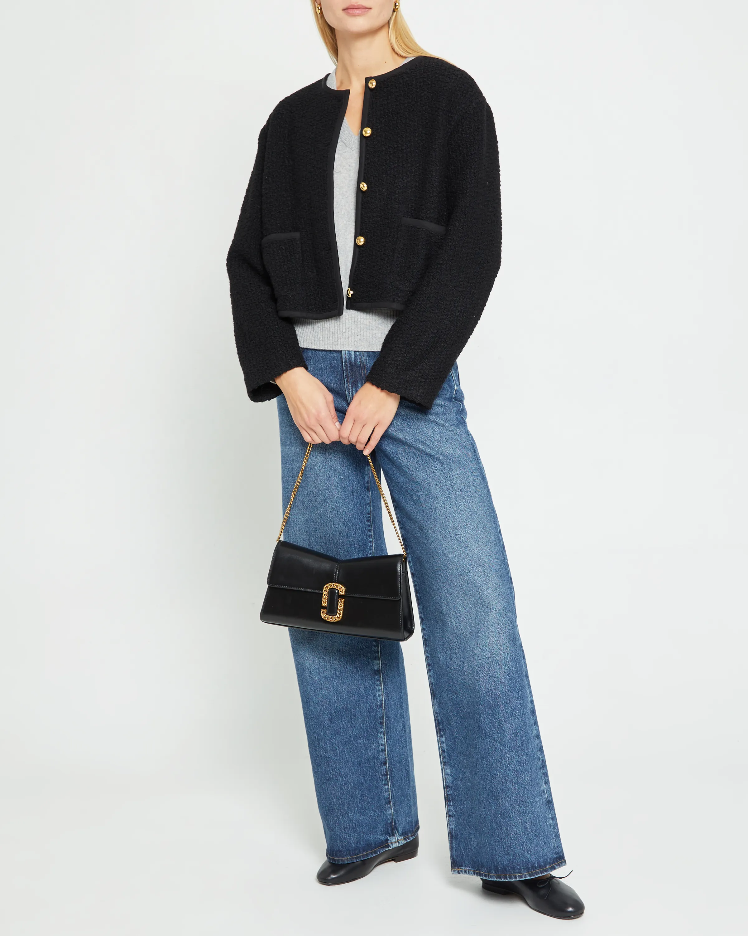 Joe Relaxed-fit Cropped Jacket