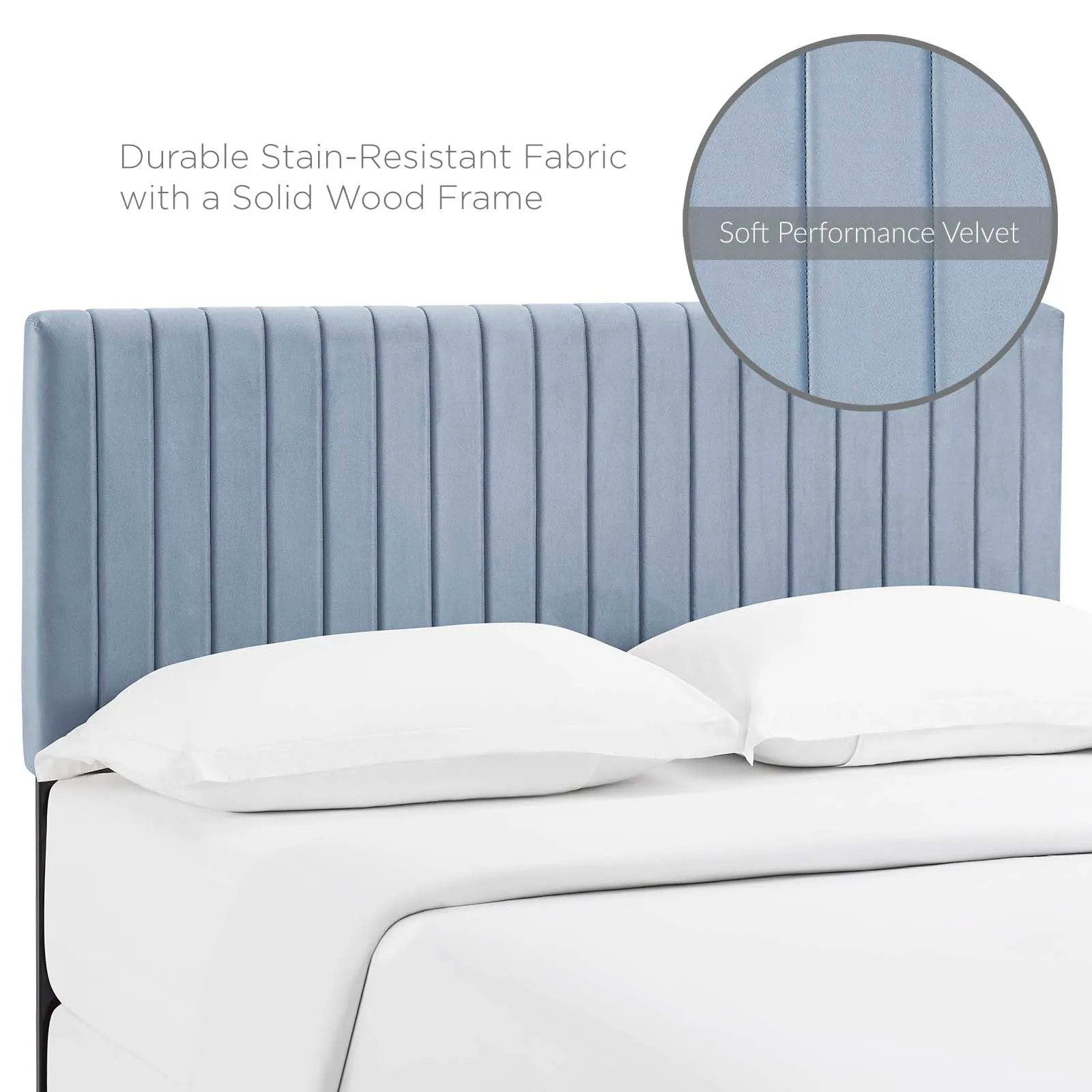 Keira Performance Velvet Headboard